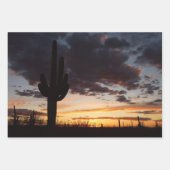 Saguaro Sunset III Arizona Inpakpapier Vel (Voorkant 3)