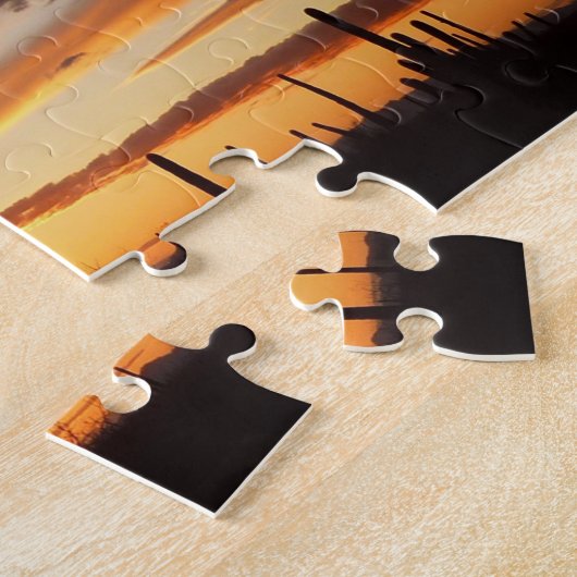 Saguaro Sunset III Arizona Legpuzzel (Zijkant)