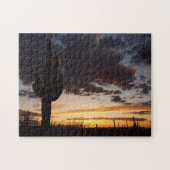 Saguaro Sunset III Arizona Legpuzzel (Horizontaal)