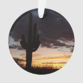Saguaro Sunset III Arizona Ornament (voorkant)
