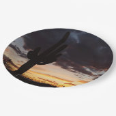 Saguaro Sunset III Arizona Papieren Bordje (Gekanteld)