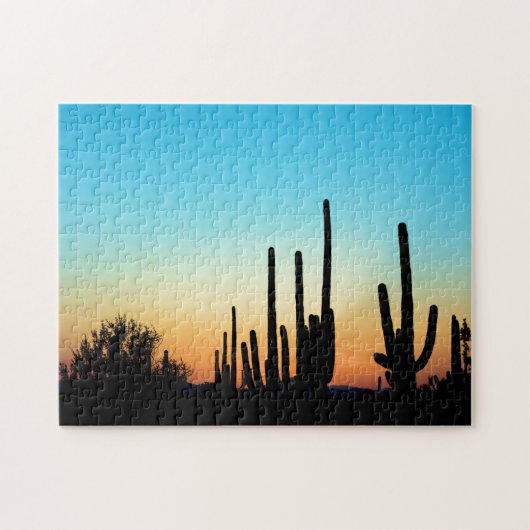 Saguaro Sunset Legpuzzel (Horizontaal)