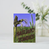 Saguaro Zombies Zombie 2 Briefkaart (Staand voorkant)