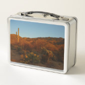Saguaro Zonsondergang I Arizona Woestijnlandschap (Achterkant)