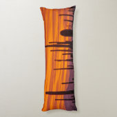 Saguaro, zonsondergang, Nationaal Park Saguaro Lichaamskussen (Achterkant (Verticaal))