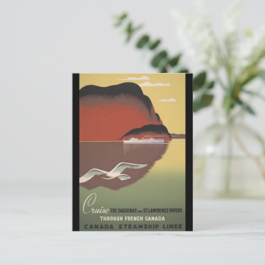 Saguenay Briefkaart (Staand voorkant)