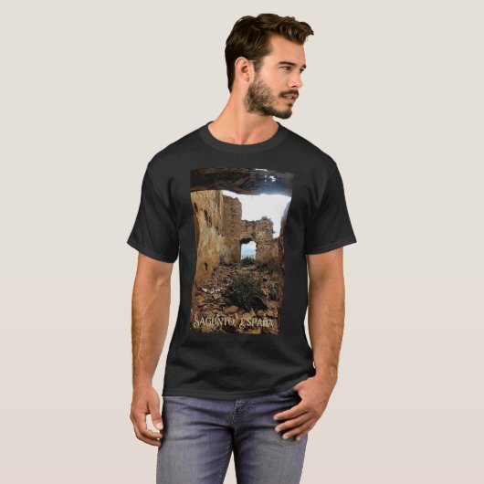 Sagunto, España T-shirt (Voorkant volledig)
