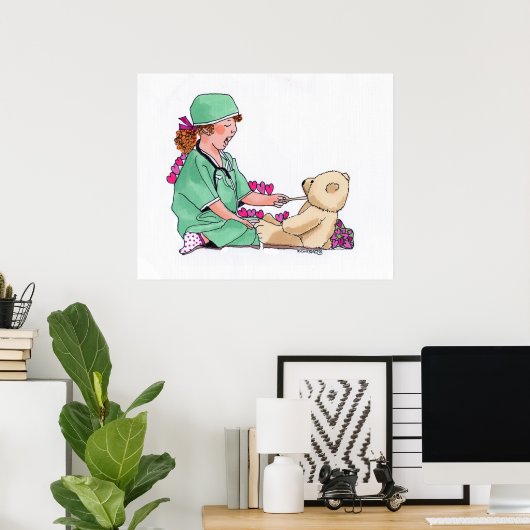 Sah Aaah! Poster (Thuiskantoor)