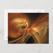 Sahara Abstracte fractale kunst Briefkaart (Voorkant / Achterkant)