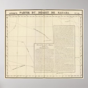 Sahara, Afrika 13 Poster