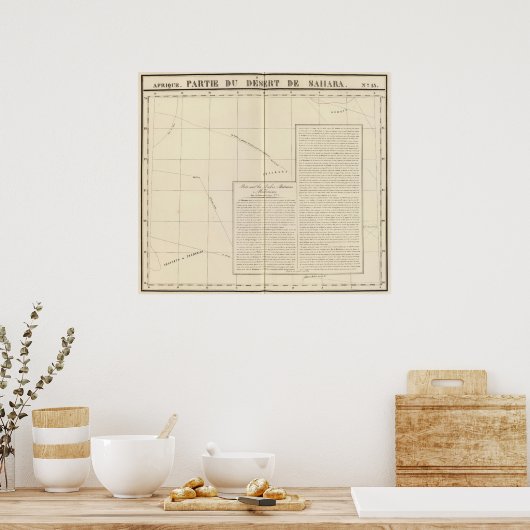 Sahara, Afrika 13 Poster (Keuken)