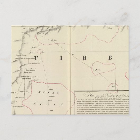 Sahara, Afrika 16 Briefkaart (Voorkant)