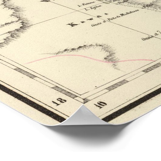 Sahara, Afrika 16 Poster (Hoek)