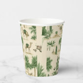 "Sahara Camel Paper Cup" Papieren Bekers (Rechts)