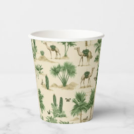 "Sahara Camel Paper Cup" Papieren Bekers