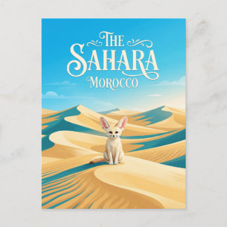 Sahara Desert Morocco Briefkaart