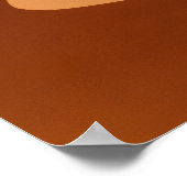Sahara Duinen Neutrale Muurkunst Poster (Hoek)