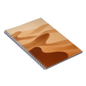Sahara Dunes Neutraal Kunst Notitieboek (Rechterzijde)