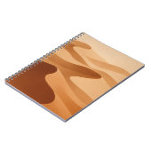 Sahara Dunes Neutraal Kunst Notitieboek (Linkerzijde)