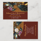 Sahara Hills Fractal Art Visitekaartjes (Voorkant / Achterkant)