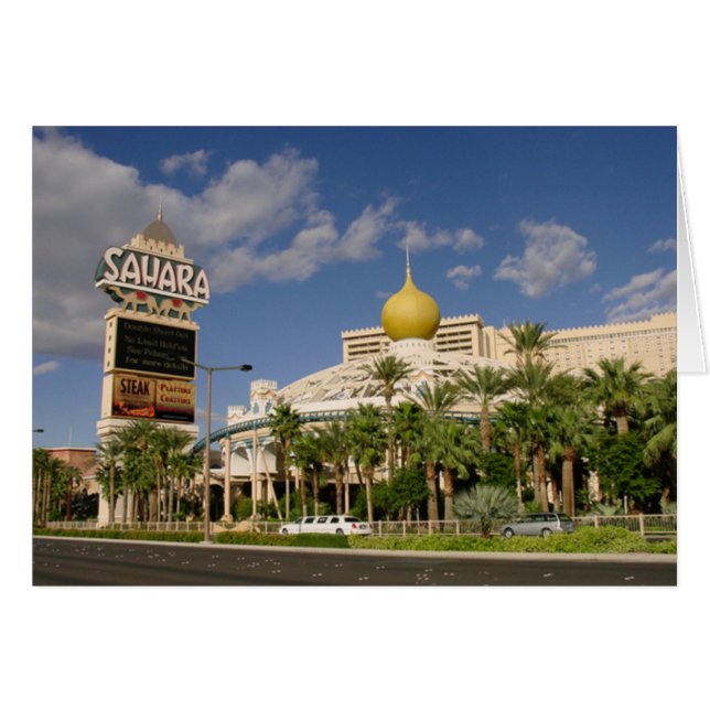  Sahara Hotel Las Vegas (Voorkant Horizontaal)