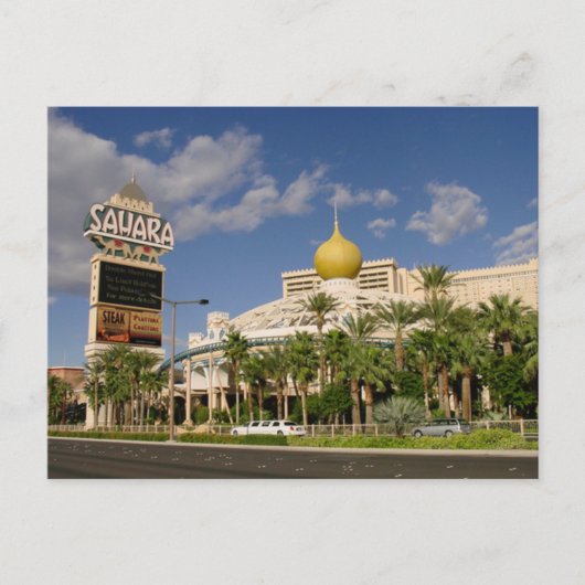  Sahara Hotel Las Vegas Briefkaart (Voorkant)