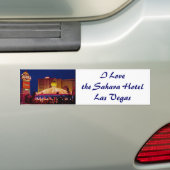  Sahara Hotel Las Vegas Bumpersticker (Op auto)