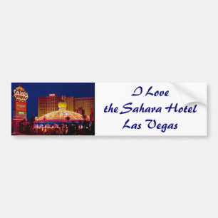 Sahara Hotel Las Vegas Bumpersticker