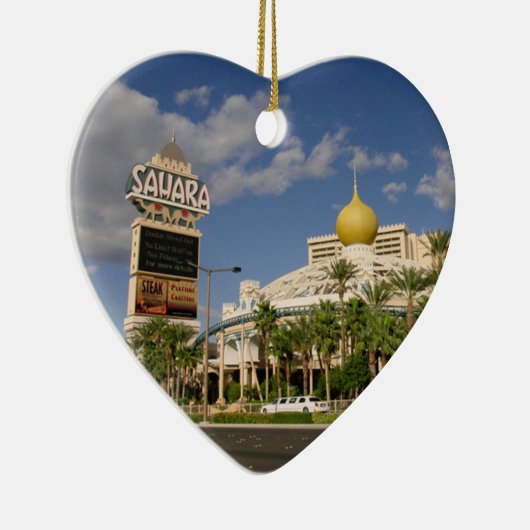 Sahara Hotel Las Vegas Keramisch Ornament (Rechts)