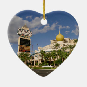 Sahara Hotel Las Vegas Keramisch Ornament