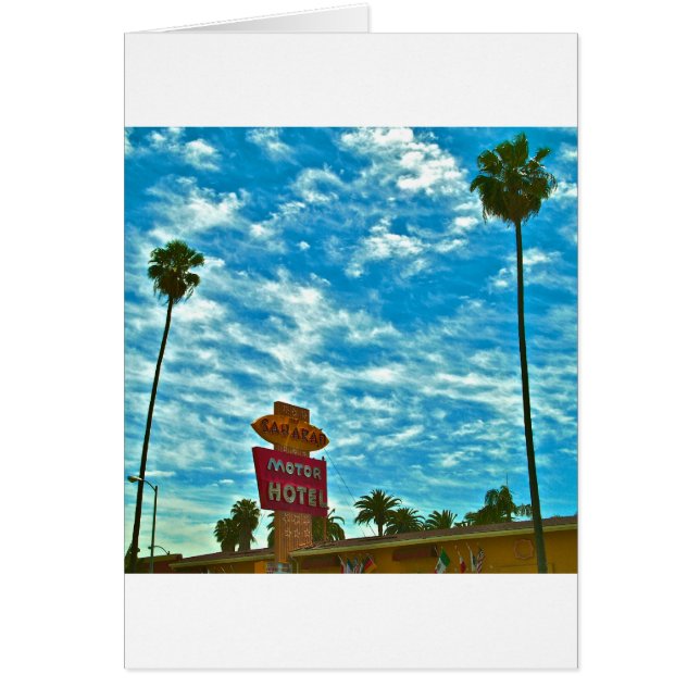 Sahara Hotel- Sunset Strip, Los Angeles (Voorkant)