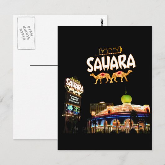 Sahara Las Vegas Compilation Briefkaart (Voorkant / Achterkant)