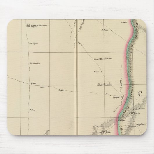 Sahara, Libië, Afrika 9 Muismat (Voorkant)