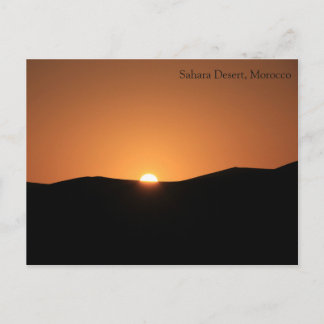 Sahara, Marokko Briefkaart
