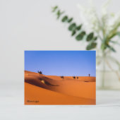 Sahara Merzouga in het vroege ochtend Briefkaart (Staand voorkant)