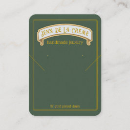 Sahara-nachtelijke groene juwelenvertoning contactkaartje