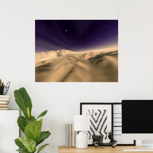 Sahara Night Poster (Thuiskantoor)