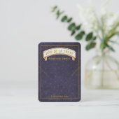 Sahara Nights Blue Stippen Jewels Display Contactkaartje (Staand voorkant)