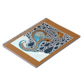 Sahara Parels Tribal Exotische Peacock Notitieboek (Linkerzijde)