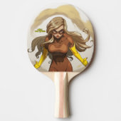 Sahara Ping Pong Paddle Tafeltennisbatje (Voorkant)