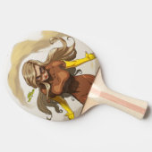 Sahara Ping Pong Paddle Tafeltennisbatje (Zijkant)