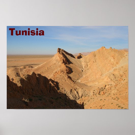 Sahara, Poster Tunesië (Voorkant)