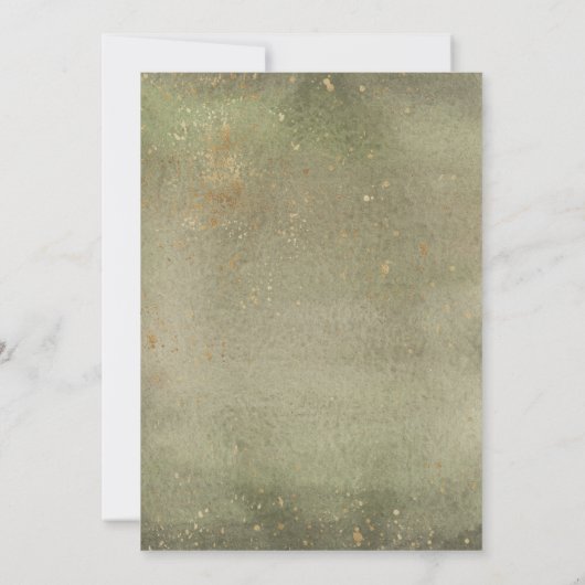 Sahara Savanna Animal Save the Date Kaart (Achterkant)