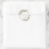 Sahara Savanna bedankt Ronde Sticker (Tas)