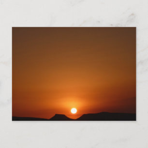Sahara Sunset Briefkaart