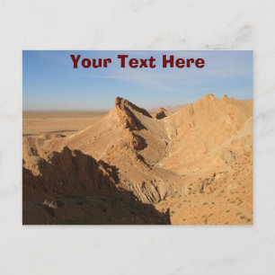 Sahara, Tunesië aanpasbaar Briefkaart