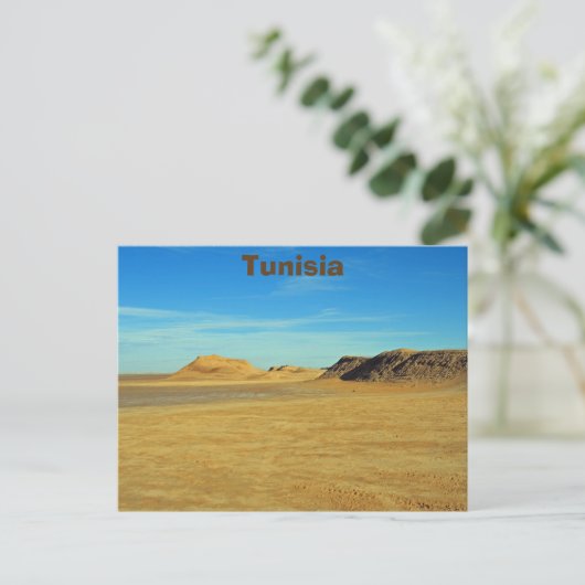 Sahara, Tunesië Briefkaart (Staand voorkant)
