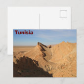 Sahara, Tunesië Briefkaart (Voorkant / Achterkant)