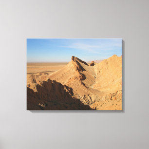 Sahara, Tunesië Canvas Afdruk