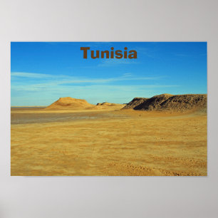 Sahara, Tunesië Poster